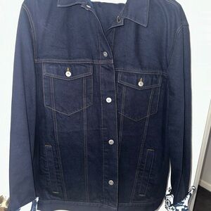 Burberry Deep Blue Jean Jacket